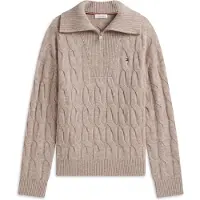 Tommy Hilfiger Suéter Com Meia-zíper Ww0ww46425