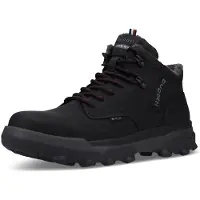 Bugatti Botas com atacadores cinzento / preto