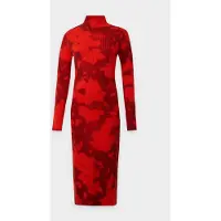 Lala Berlin Vestido de malha 'Lala' vermelho / vermelho escuro