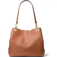 Michael Kors Mala de ombro caramelo / ouro