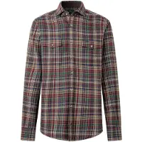 Hackett London para homem. HM3010897 camisa de flanela xadrez country fit clássico multicolor (M), Casual, Algodão, Manga comprida