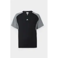 Nike Camisa 'AIR WING' cinzento / preto