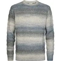 Petrol Industries Pullover azul / cinzento claro / acinzentado