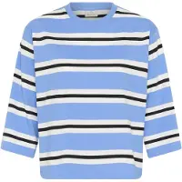 Kaffe Camisa 'Winny' azure / mistura de cores