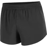 Salomon - Vestuário trail corrida - Sense Aero Split 3" M Deep Black para Homem - Tamanho XL - Preto