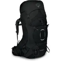 Osprey - Mochilas trekking - Aether 65 Black para Homem - Tamanho S/M - Preto
