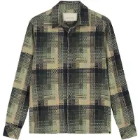 Dstrezzed Camisa areia / azul noturno / verde claro / verde escuro