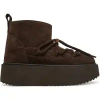 INUIKII Botas de neve 'CLASSIC' castanho escuro