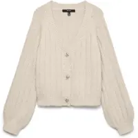 Vero Moda Casaco de malha 'VMSally' bege claro