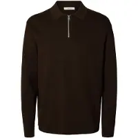 Selected Suéter Com Meia-zíper Teller Relaxed Fit