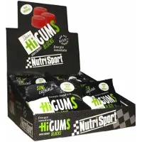 Nutrisport Caixa De Gomas Energéticas Higums Frutas Vermelhas 20 Unidades