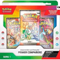 Pokemon Trading Card Game Coleção De Ilustrações Do Primeiro Parceiro Série 1 Latim 30º Aniversário Espanhol