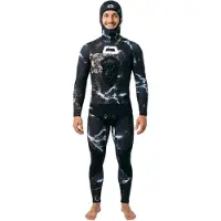 Cetma Fato De Mergulho Para Pesca Submarina Black Camu 3.5 Mm