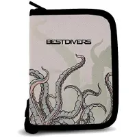 Best Divers Capa De Livro De Registro De Mergulho 6 Argolas