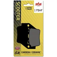 SBS Pastilhas De Freio De Cerâmica Street 175hf