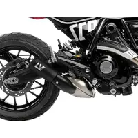 Leovince Sistema De Linha Completa Não Homologado Lv-10 Full Black Ducati Scrambler 803 Abs 23-26
