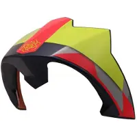LS2 Spoiler Traseiro Do Capacete Ff805