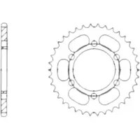 Esjot Roda Dentada Traseira 30003 630