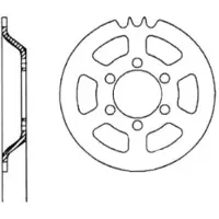 Esjot Roda Dentada Traseira 0839 420