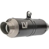 Leovince Sistema De Linha Completa Não Homologado Gp Corsa Black Edition Aprilia Sr Gt 125 Abs 22-24/sr Gt 200 Abs 22-24