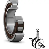 Skf Rolamento Nj 204 Ecp/c3 20x47x14 Mm