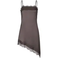 Samsøe & Samsøe Vestido 'Ebba' chocolate