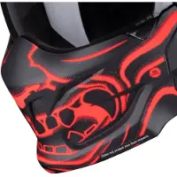 Scorpion Protetor De Queixo Para Capacete Exo-combat Evo