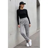 Tommy Life Calças de desporto 'Jogginghose' cinzento