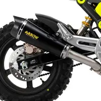 Arrow Silenciador Não Homologado X-kone Dark Honda Msx 125 Grom ´21-22