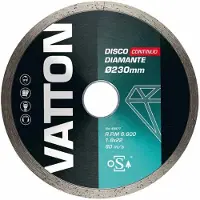 Vatton Disco Contínuo De Osa De Diamante 230 Mm