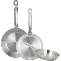 Wellhome Conjunto De Frigideiras 30/32/34 Cm 3 Peças