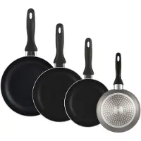 Wellhome Conjunto De Frigideiras 16/20/24/28 Cm 4 Peças