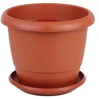 Cofan Vaso Redondo Gardenia 35x28.8 Cm 28 Cm 6 Unidades