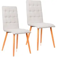 Furniture Style Conjunto De Cadeiras Nadia 75.5x75x24.4 Cm 4 Unidades