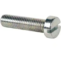 Cofan Parafuso De Cabeça Cilíndrica Ranhurada Din-84 C-6 M6x45 Mm 200 Unidades