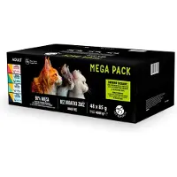 Pet Republic Comida Húmida Para Gatos Com Sabores A Peixe 85 G 48 Unidades