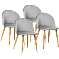 Furniture Style Conjunto De Cadeiras Mercedes 46x78x24.3 Cm 4 Unidades