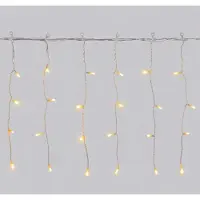Aigostar Grinalda De Luzes Icicle Flush Flat Warm White 20m 100 Strips Blister