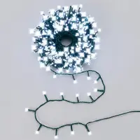 Aigostar Grinalda De Luzes Full Flash Flat Cool White 20m Ip44 Indoor & Outdoor Low Voltage