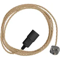 Creative Cables Porta-lâmpada Com Cabo Snake Twisted