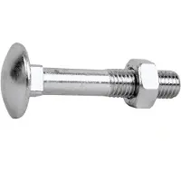 Cofan Parafuso De Carruagem Com Porca Din-603/934 M8x110 Mm 50 Unidades