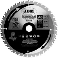 JBM Disco De Serra Circular De Metal 40t 185 Mm
