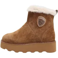 Blauer.USA Botas bege claro / umbra