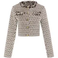 Faina Blazer castanho / branco