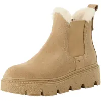 Tamaris Botas chelsea bege