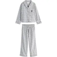 Next Pijama cinzento escuro / branco