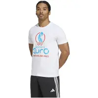 Adidas Camiseta De Manga Curta Uefa Euro25 Official Emblem