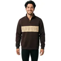Mystic Moletom Com Meia-zíper Slate Sweat