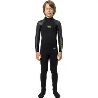 Ocean & Earth Fato De Neoprene De Manga Comprida Com Fecho Nas Costas Surf School 5 Mm
