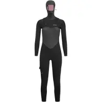 Orca Roupa De Neoprene De Manga Comprida Com Capuz E Fecho No Peito Para Mulher Tango V2 3 Mm